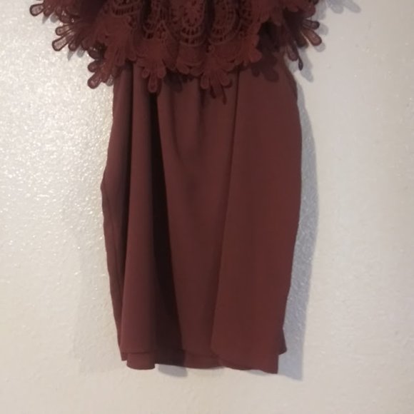 Wishful women's size 1X mulberry sleeveless blouse - Picture 6 of 15